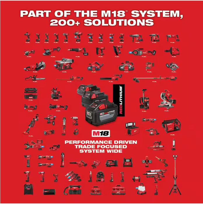 48-11-1812 Milwaukee M18 REDLITHIUM HIGH OUTPUT HD 12 AH Battery Pack