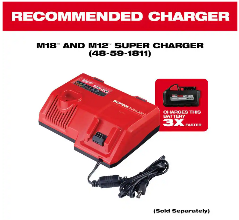 48-11-1880 Milwaukee M18 REDLITHIUM HIGH OUTPUT XC 8.0 AH Battery Pack