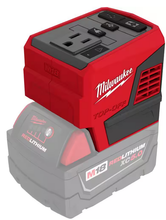 2846-20 Milwaukee M18 Top Off Power Supply