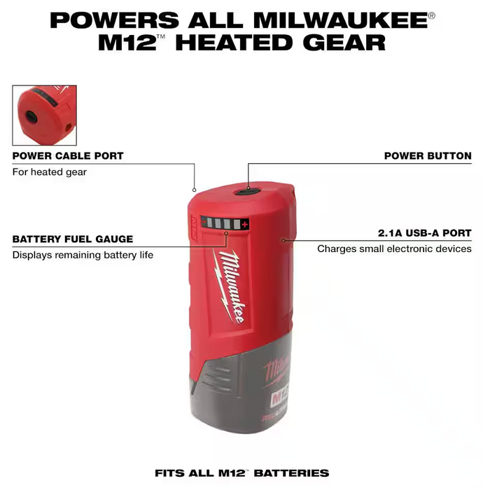 49-24-2310 Milwaukee M12 Cordless Power Source