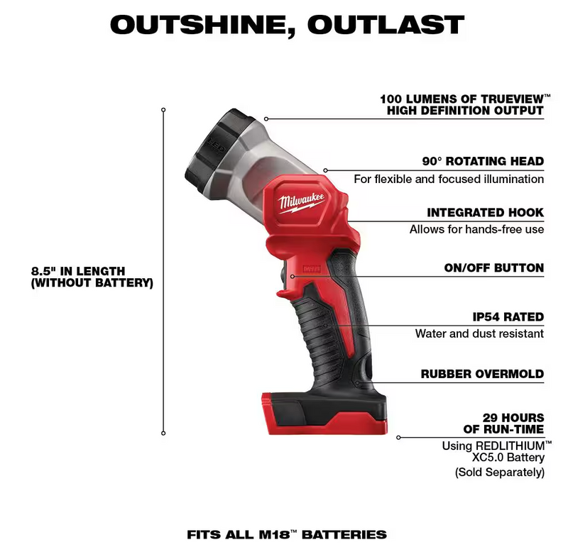 2696-26 Milwaukee M18 Cordless 6-Tool Combo Kit