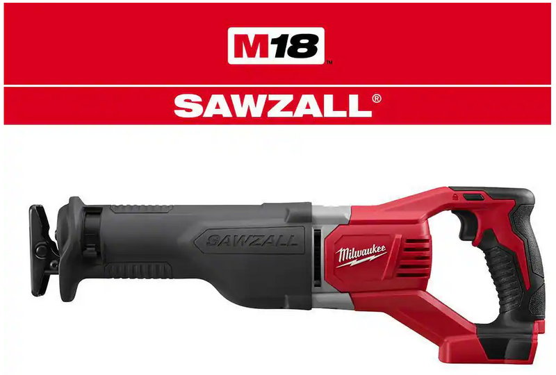 2621-20 Milwaukee M18 SAWZALL Recip Saw (Tool Only)