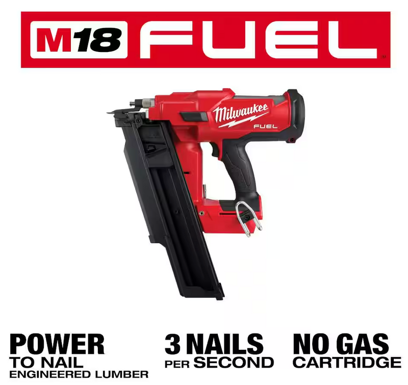 2744-20 Milwaukee M18 Fuel 3.5" Framing Nailer (Tool Only)