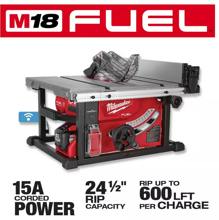 2736-21HD Milwaukee M18 Fuel 8.25" Table Saw Kit