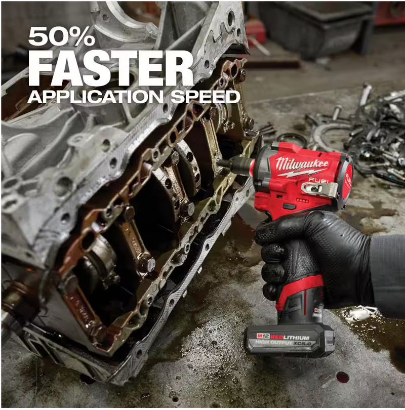 2562-20 Milwaukee M12 Fuel 3/8" Stubby Impact Driver