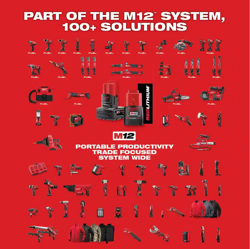 2407-20 Milwaukee M12™ 3/8” Drill/Driver (Tool Only)