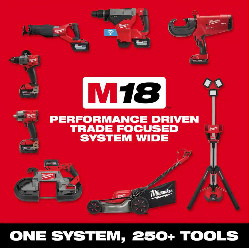 2904-22 Milwaukee M18 Fuel 1/2" Hammer Drill/Driver Kit