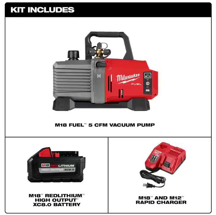 2941-21 Milwaukee M18 Fuel Vac Pump Kit