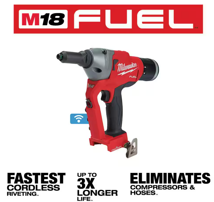 2660-20 Milwaukee M18 Fuel Rivet Tool w/ONE-KEY (Tool Only)