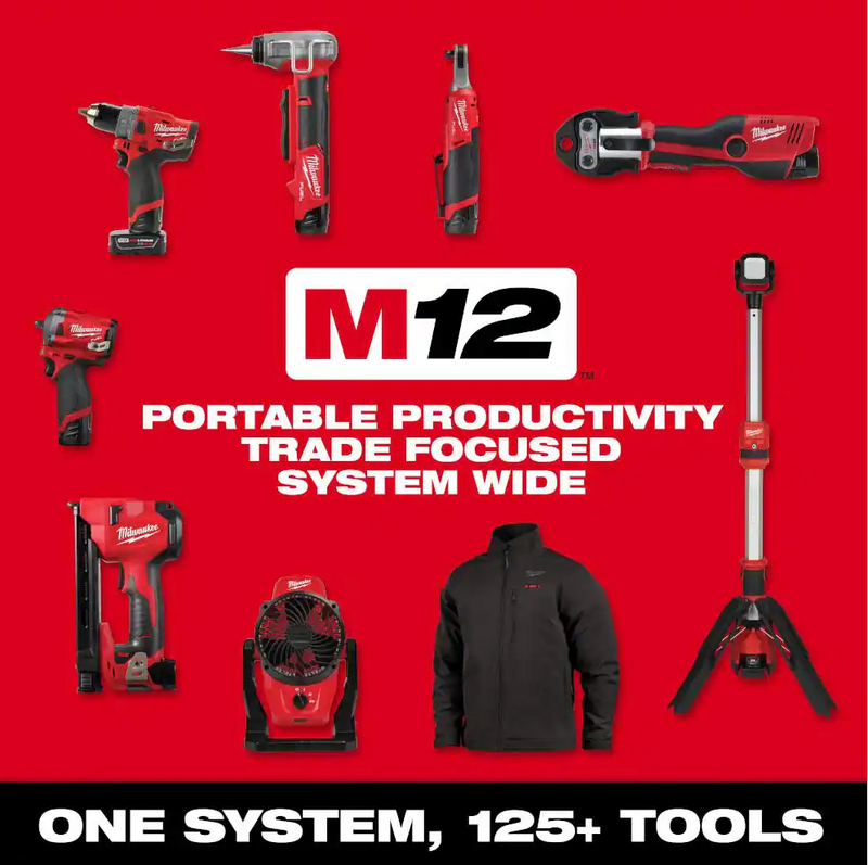 2560-20 Milwaukee M12 Fuel 3/8" Extended Reach Ratchet (Tool Only)