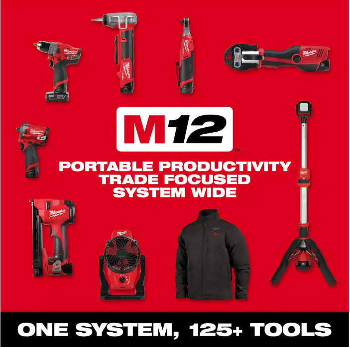 2557-20 Milwaukee M12 Fuel 3/8" Ratchet (Tool Only)