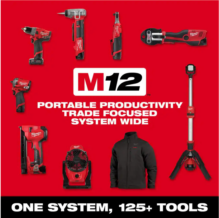 2457-20 Milwaukee M12 Fuel 3/8" Ratchet (Tool Only)