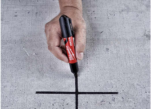 48-22-3255 Milwaukee INKZALL Large Chisel Tip Black Marker