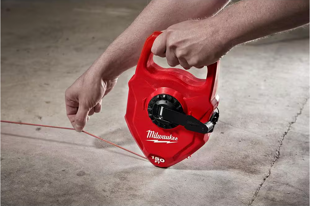 48-22-3915 Milwaukee 150FT Extra Bold Large Capacity Chalk Reel