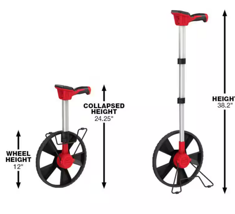 48-22-5112 Milwaukee 12" Digital Measuring Wheel