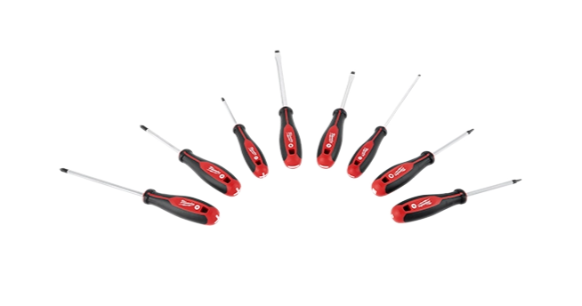 48-22-2718 Milwaukee 8PC Screwdriver Kit w/Square