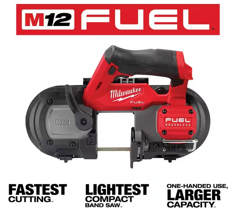 2529-20 Milwaukee M12 Fuel Compact Band Saw (Tool Only)