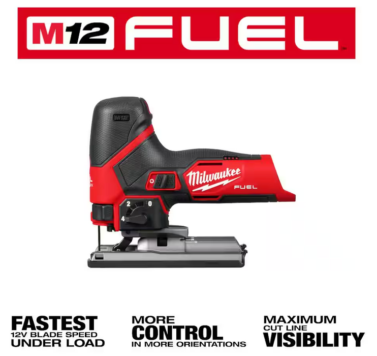 2545-20 Milwaukee M12 Fuel Jig Saw (Tool Only)