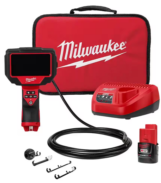 2324-21 Milwaukee M12 Fuel M-SPECTOR 360 Degree 10FT Inspection Camera Kit