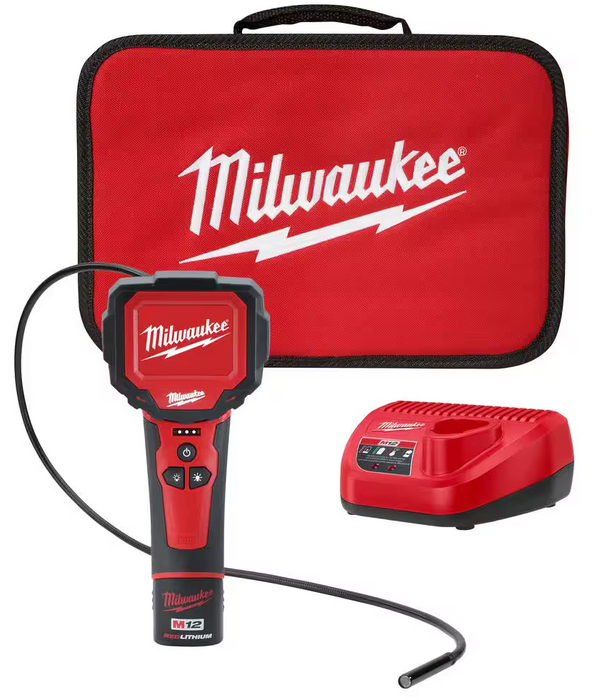 2323-21 Milwaukee M12 Fuel M-SPECTOR 360 Degree 4FT Inspection Camera Kit