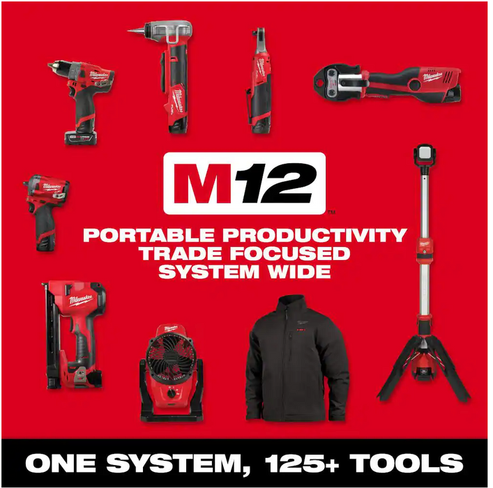 3050-21 Milwaukee M12 Fuel INSIDER Extended Reach Box Ratchet Kit