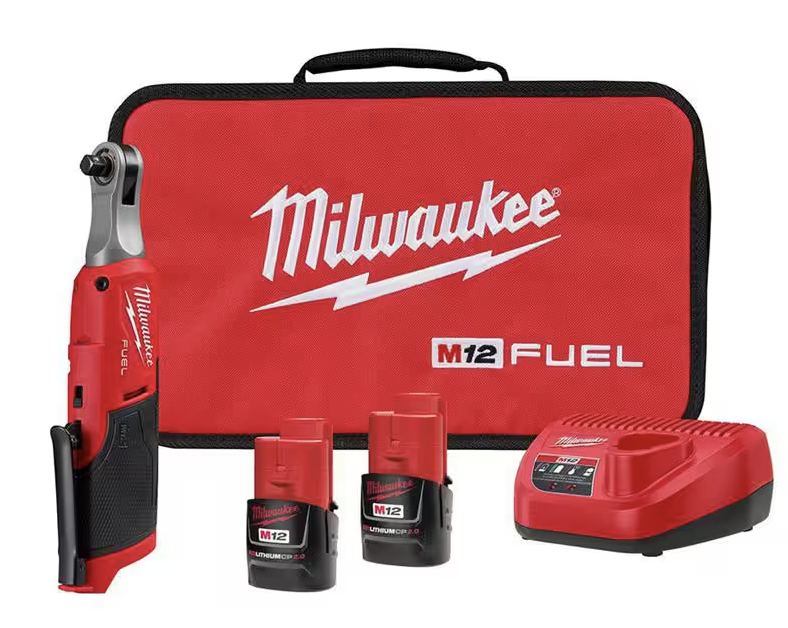 3053-21 Milwaukee M12 Fuel 3/8" High Speed Ratchet Kit
