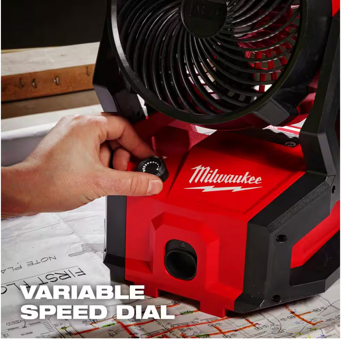 0818-20 Milwaukee M18 Brushless PACKOUT Fan