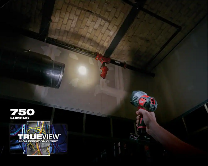 2353-20 Milwaukee M12 TRUEVIEW LED Handheld Spot Light (Tool Only)