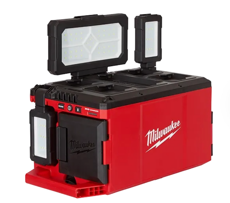 2357-20 Milwaukee M18 PACKOUT LED Light w/Built In Charger (3000 Lumens)