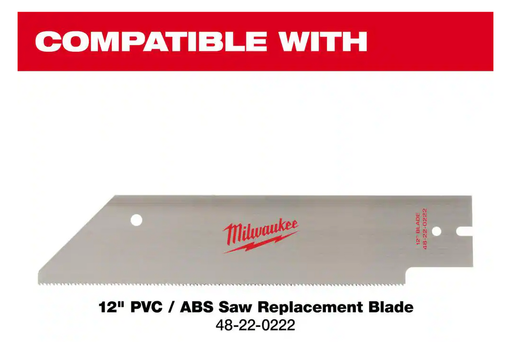 48-22-0212 Milwaukee 12" PVC/ABS Hand Saw