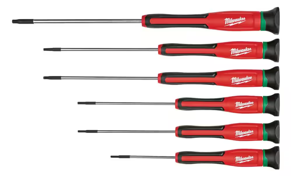 48-22-2610 Milwaukee Torx Precision Screwdriver Set - 6PC