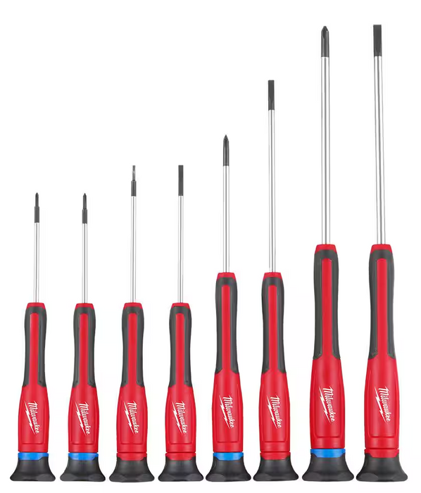 48-22-2614 Milwaukee Precision Phillips Slotted Screwdriver Set - 8PC