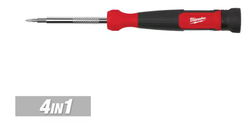 48-22-2930 Milwaukee 4-in-1 Precision Multi Bit Screwdriver
