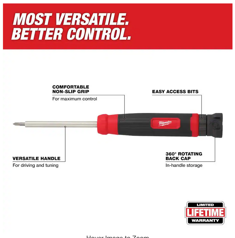 48-22-2934 Milwaukee 27-in-1 Security Precision Multi Bit Screwdriver