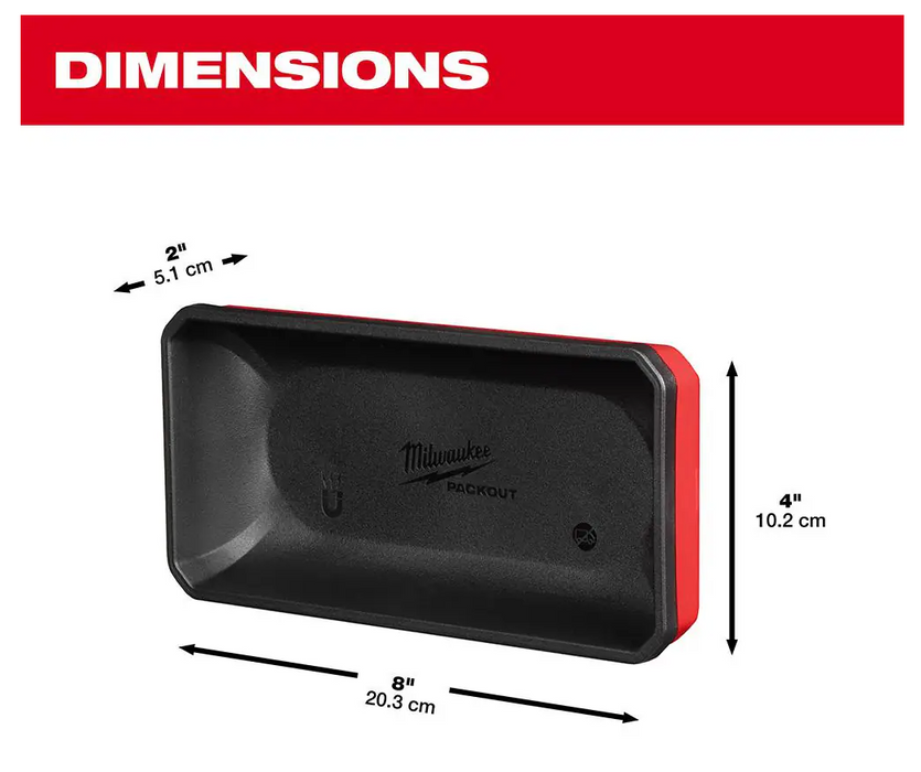 48-22-8071 PACKOUT Magnetic Bin Tool Holder - Large