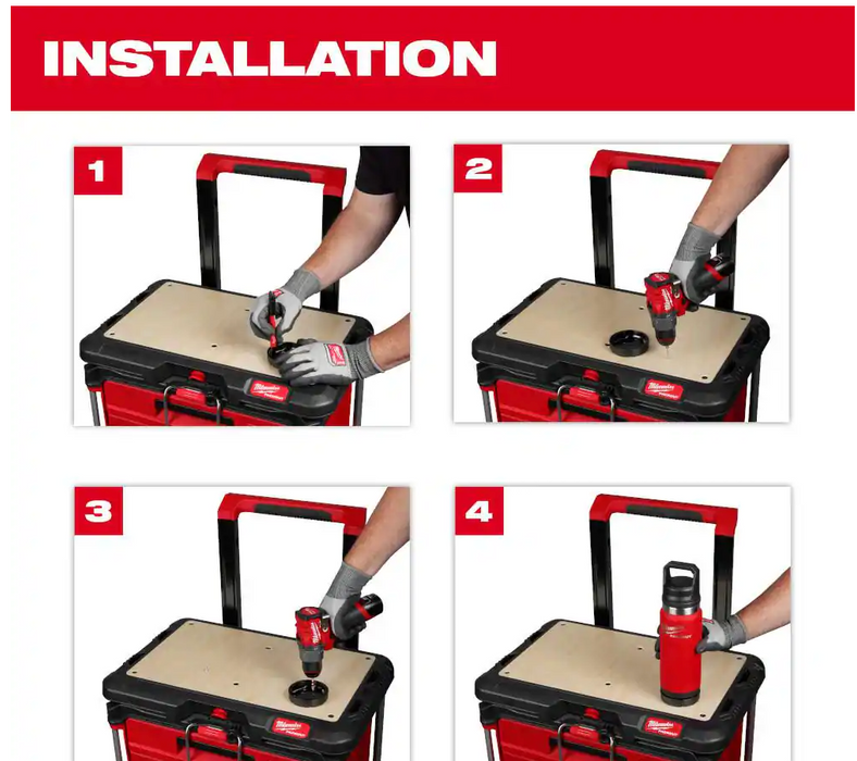 48-22-8399X Milwaukee PACKOUT Twist to Lock Mount