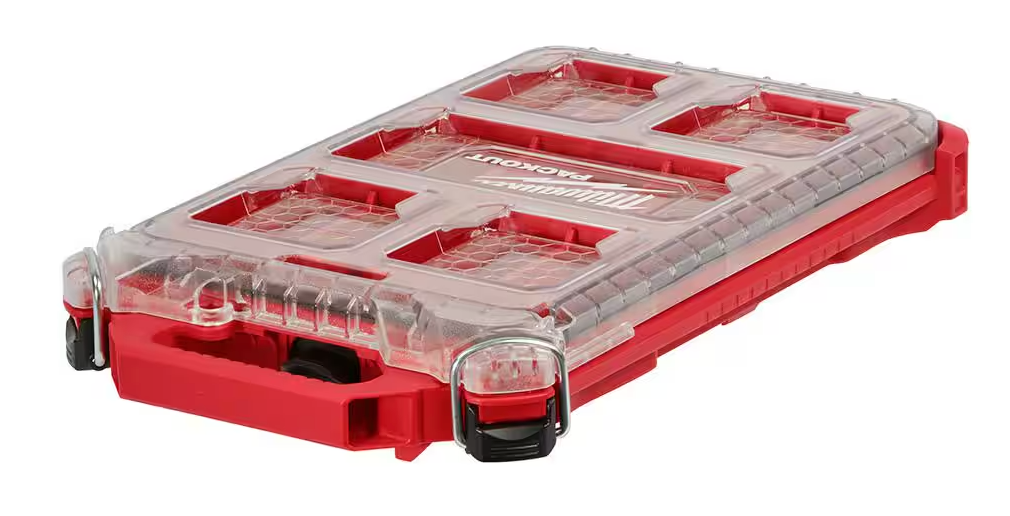 48-22-8436 Milwaukee PACKOUT 5 Compartment Low Profile Organizer