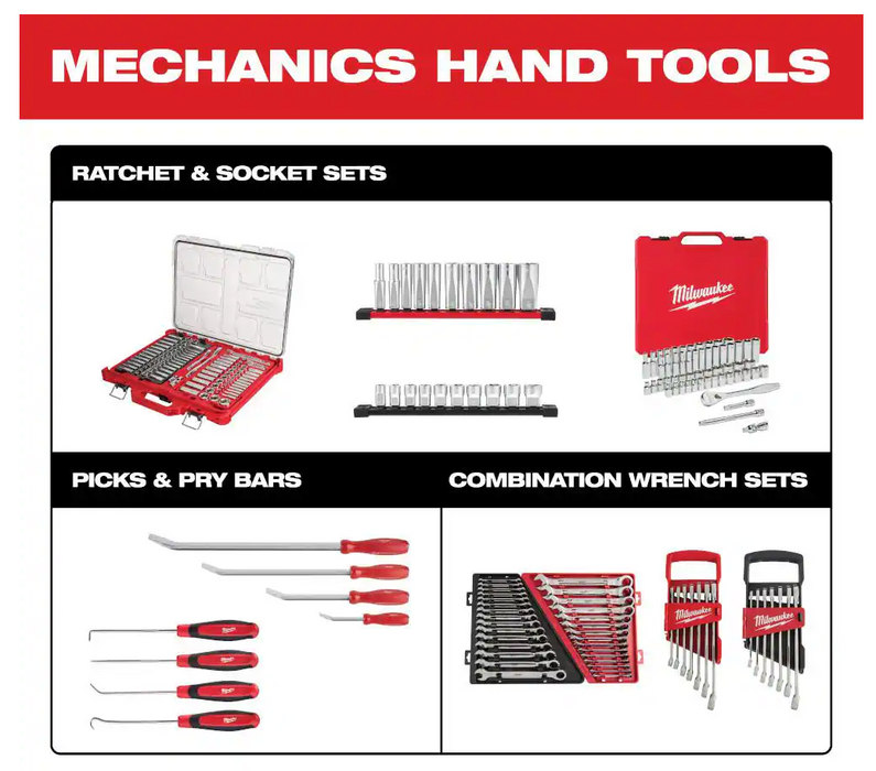 48-22-9218 Milwaukee Hook & Pick Set (8 PC)