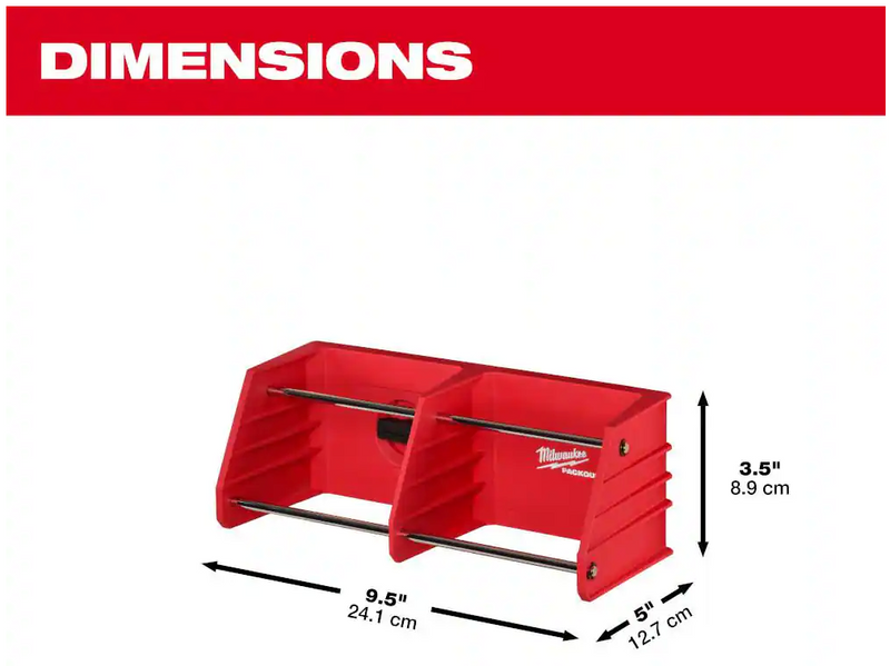 48-22-8340 Milwaukee PACKOUT Plier Rack