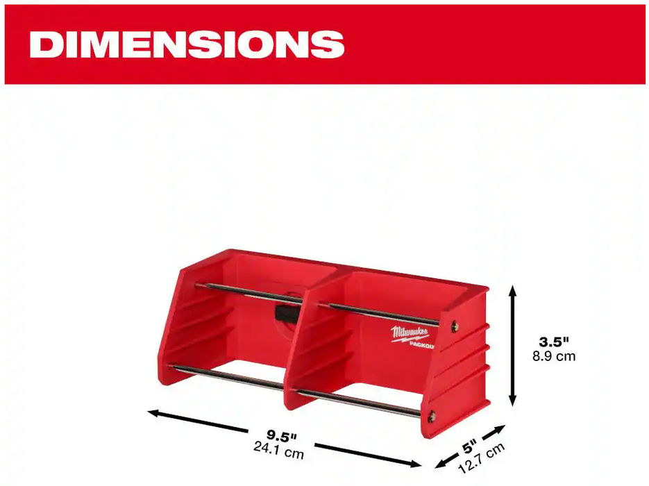 48-22-8340 Milwaukee PACKOUT Plier Rack