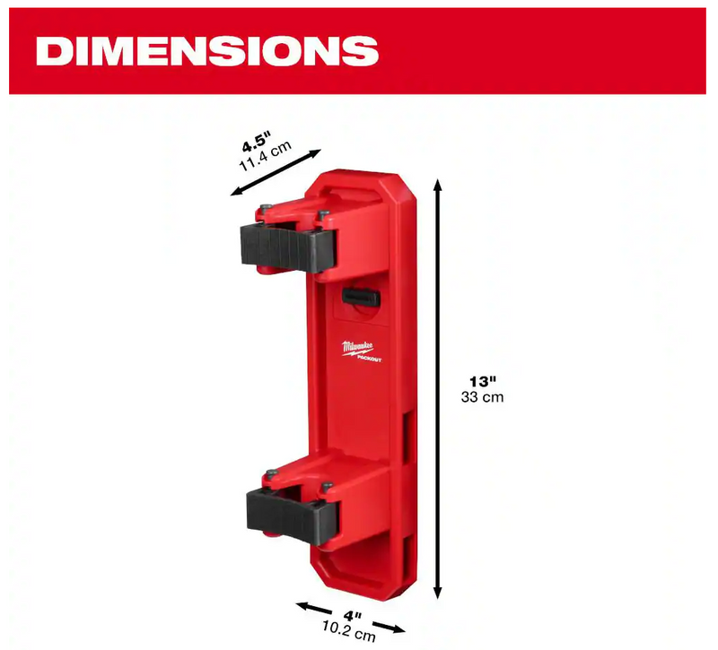 48-22-8348 Milwaukee PACKOUT Long Handle Tool Holder