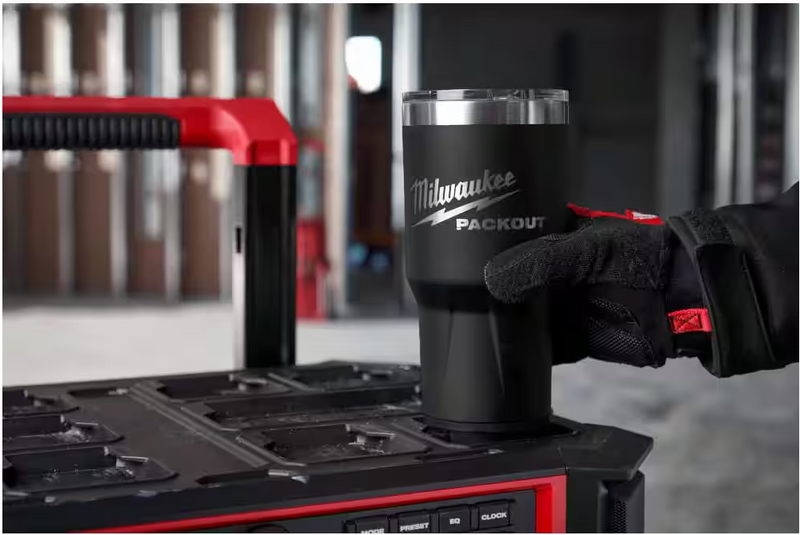 48-22-8393B Milwaukee PACKOUT 30oz Tumbler - Black