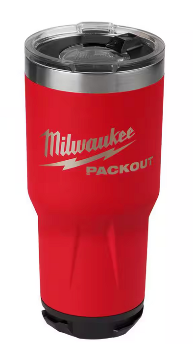 48-22-8393R Milwaukee PACKOUT 30oz Tumbler - Red