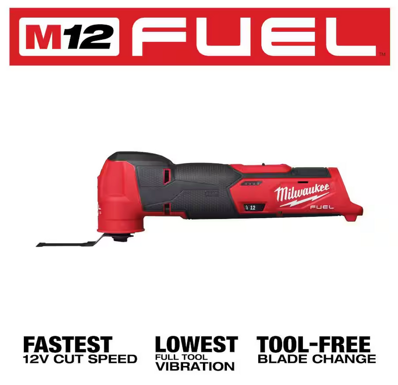 2526-20 Milwaukee M12 Oscillating Multi Tool (Tool Only)
