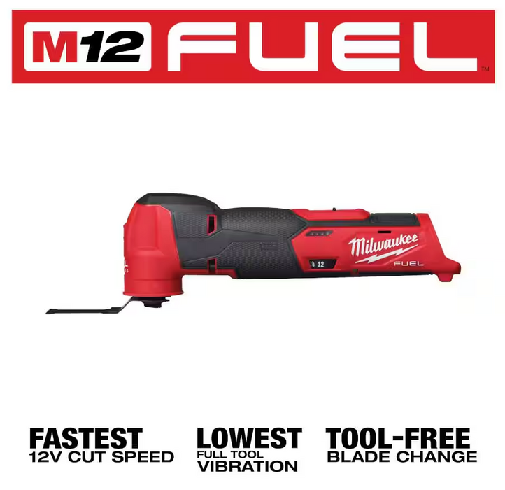 2526-20 Milwaukee M12 Oscillating Multi Tool (Tool Only)