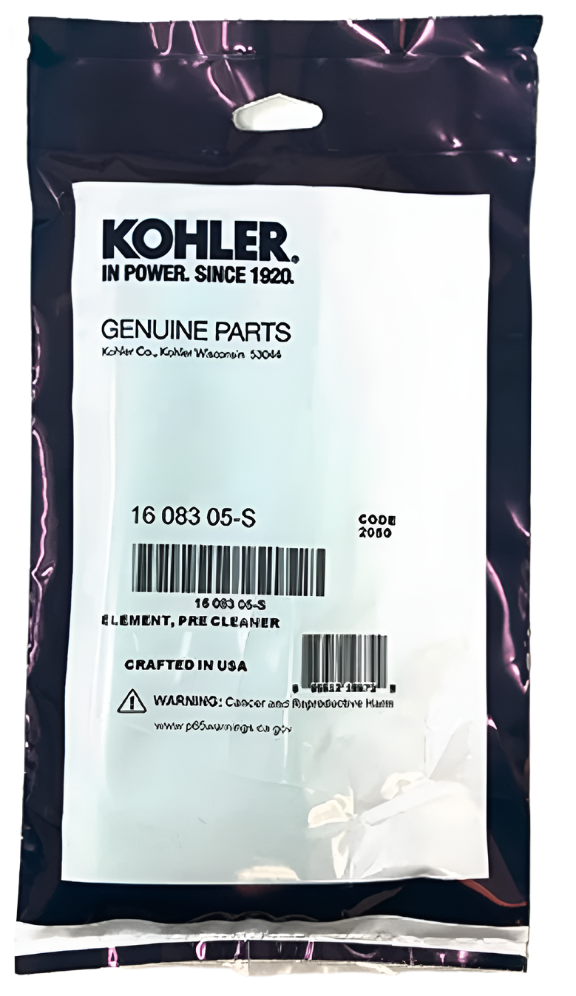 16 083 05-S Kohler Pre filter