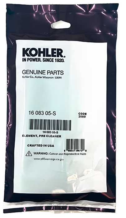 16 083 05-S Kohler Pre filter