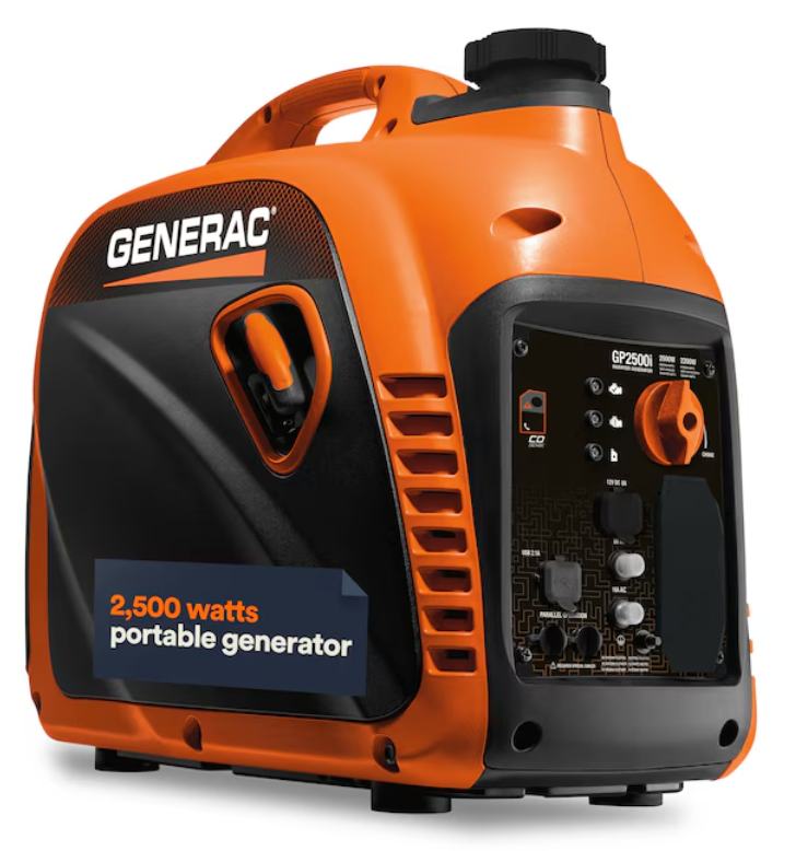 8250 / G0082511 Generac GP2500i Portable Inverter Generator — RC Engine ...
