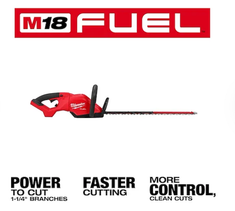3033-20 Milwaukee M18 Fuel 24" Hedge Trimmer