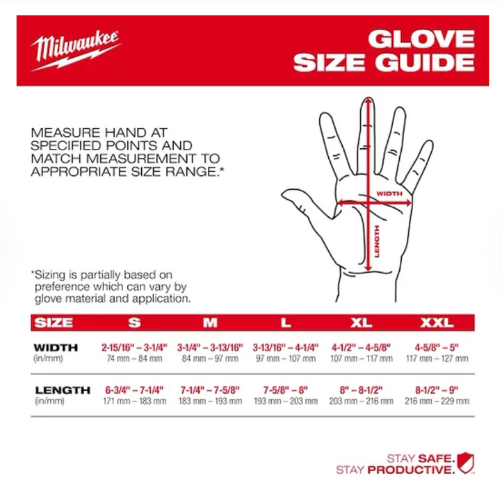 48-73-7141 Milwaukee Cut Level 4 High-Dexterity Nitrile Dipped Gloves (Medium)